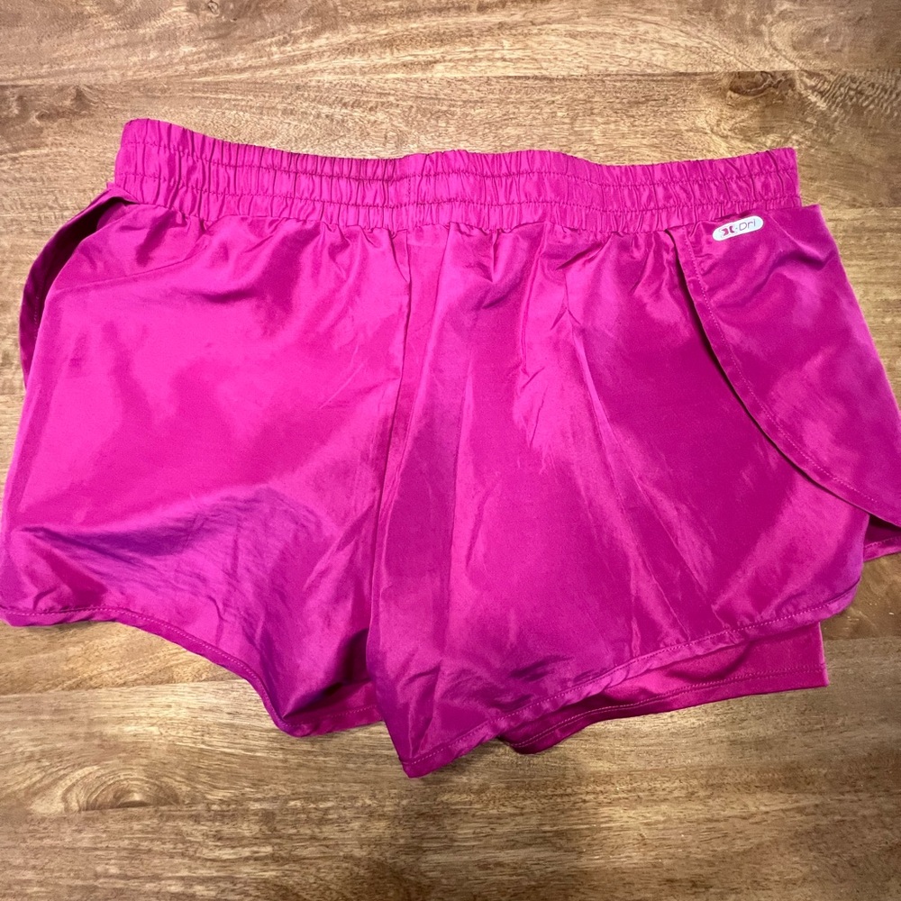 RBX Women's Fuchsia Athletic Shorts - Picture 3 of 3